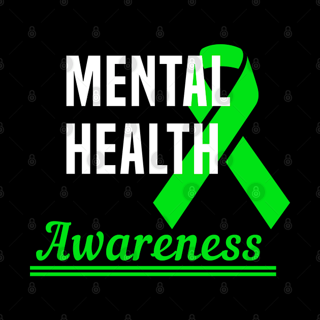 Mental Health Awareness by Color Fluffy