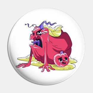 Pumpkin Crying Hallooween Pin