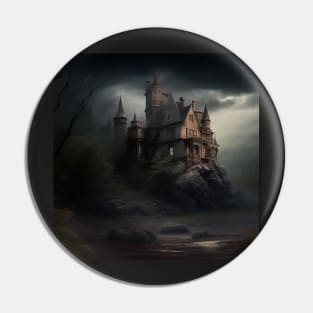 Enchanting Majestic Castle Pin