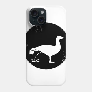 peeing duck - light Phone Case