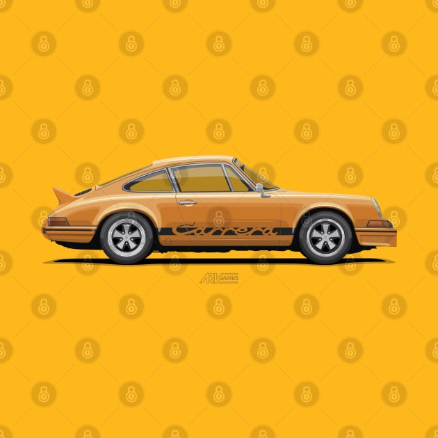 911 Carrera RS (901) Orange by ARVwerks