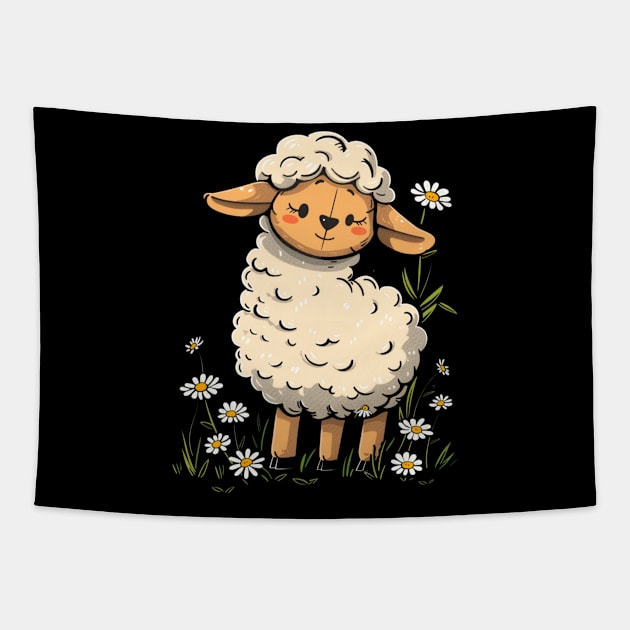 Sheep Reproductive Health Tapestry by TheStockWarehouse