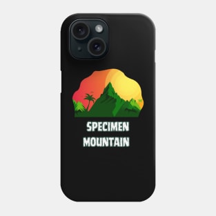 Specimen Mountain Phone Case