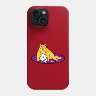 Cat has a Karen meme sign for you Phone Case