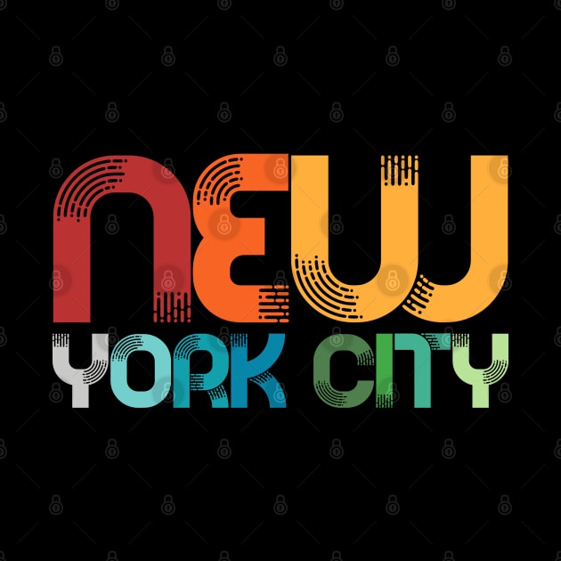 Vintage New York City Great Gift NYC Retro Design Big Apple by smartrocket