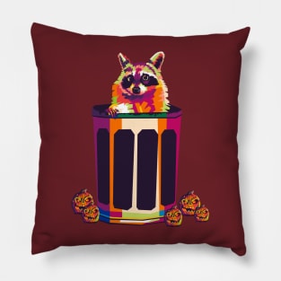 racoon halloween Pillow