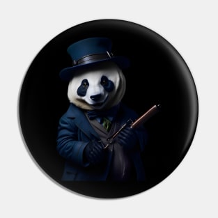 Panda bear in Style Pin