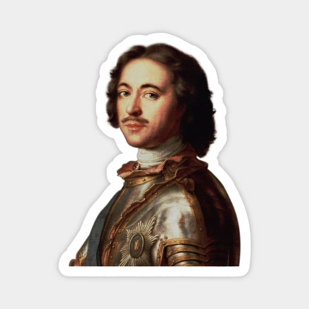 Portrait of Peter the Great Magnet by warishellstore