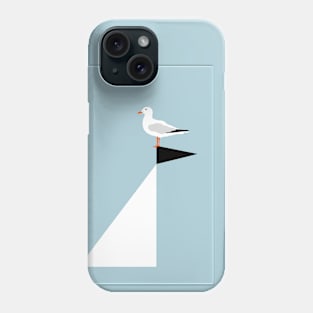 Seagull on Blue Phone Case