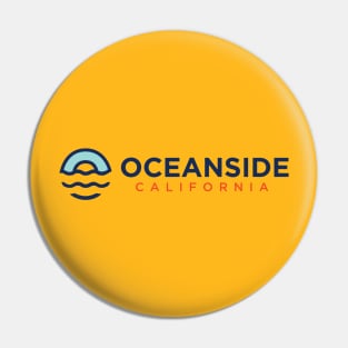 Oceanside California v2 Pin