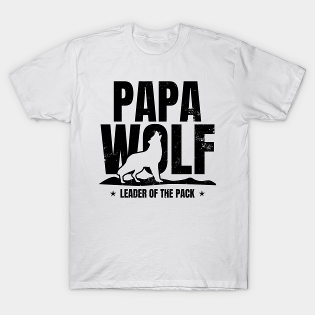 daddy wolf shirt