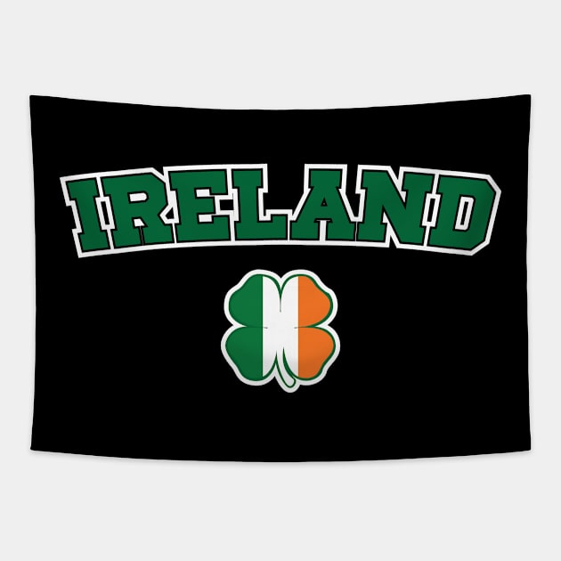 Flag of Ireland Irish St Patrick's Day Tapestry by Emma