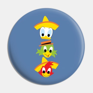 The Three Caballeros Pin