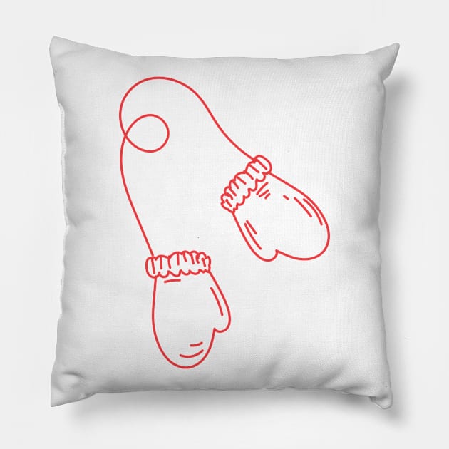 Mittens! Pillow by SWON Design