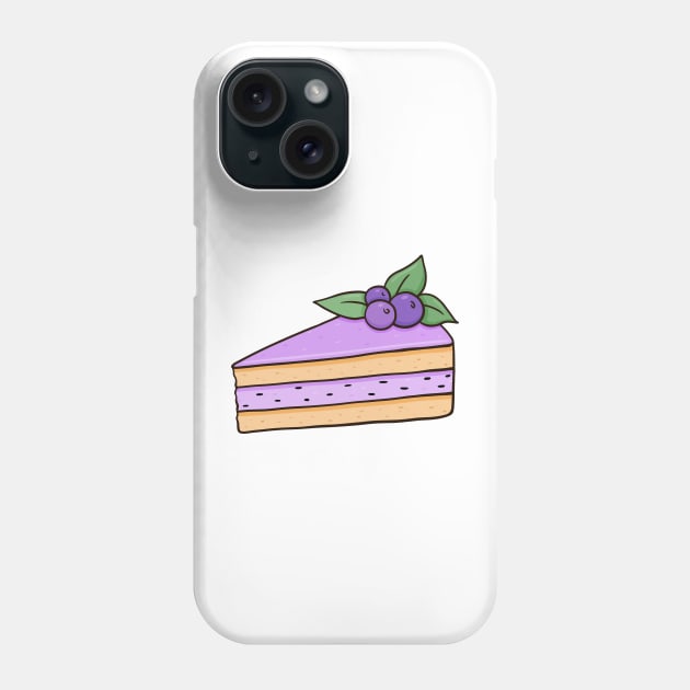 Blueberry Pie Pattern Phone Case by Oonamin