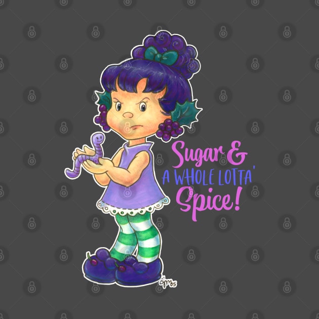 Raisin Cane Fanart - Sugar & A Whole Lotta' Spice! WO by Caroline McKay Illustration