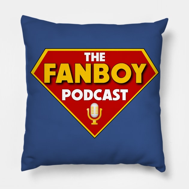 The Fanboy Podcast Pillow by Superman On Film