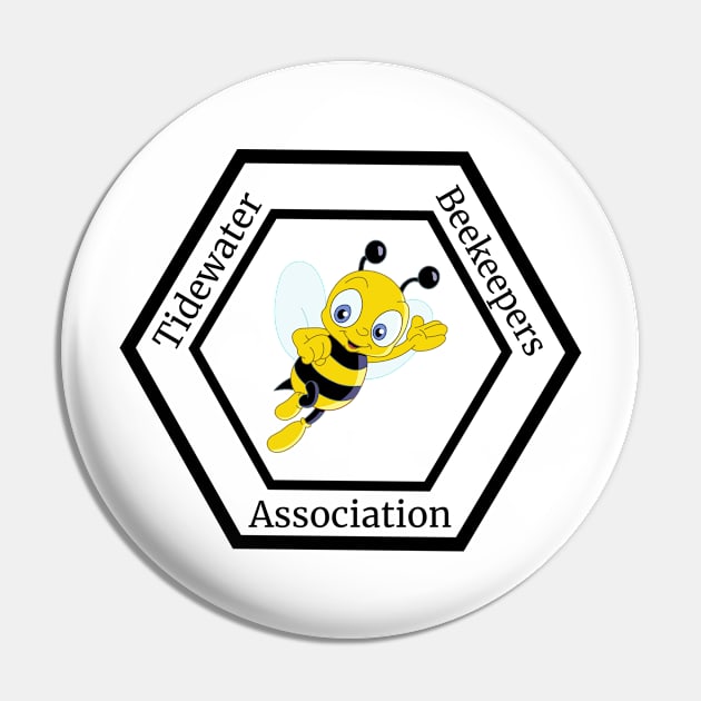 TBA Original Logo Pin by Tidewater Beekeepers