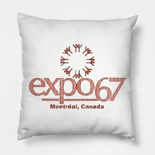 Expo 67 Montreal 1967 Pillow