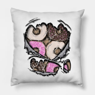 Donuts Party Time Pillow