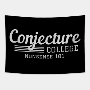 Conjecture College Tapestry