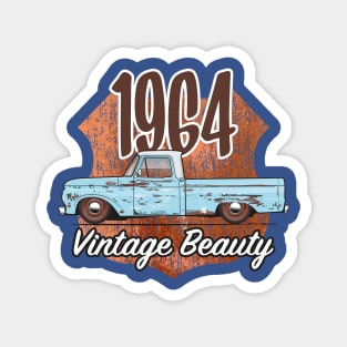 Vintage Beauty-Glacier Blue Magnet