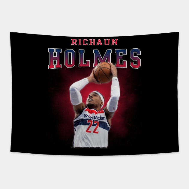 Richaun Holmes Tapestry by Bojes Art