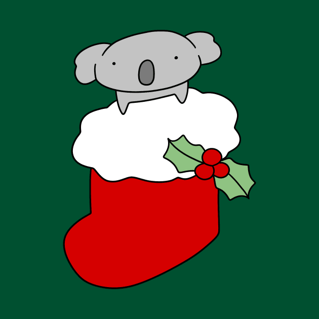 Christmas Stocking Koala by saradaboru