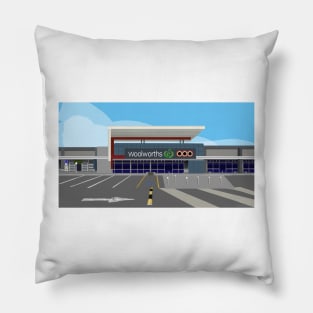 Bomaderry Woolworths Architecture Pillow