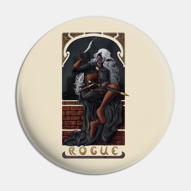 La Roublarde - The Rogue Pin by BrandiYorkArt