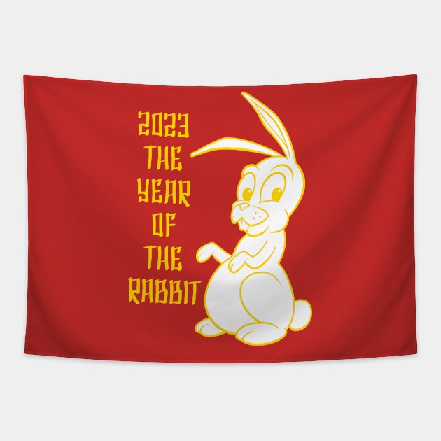 Year of the Rabbit Tapestry by Generic Mascots