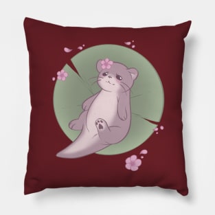 FFXIV - Odder Otter [Dark] Pillow