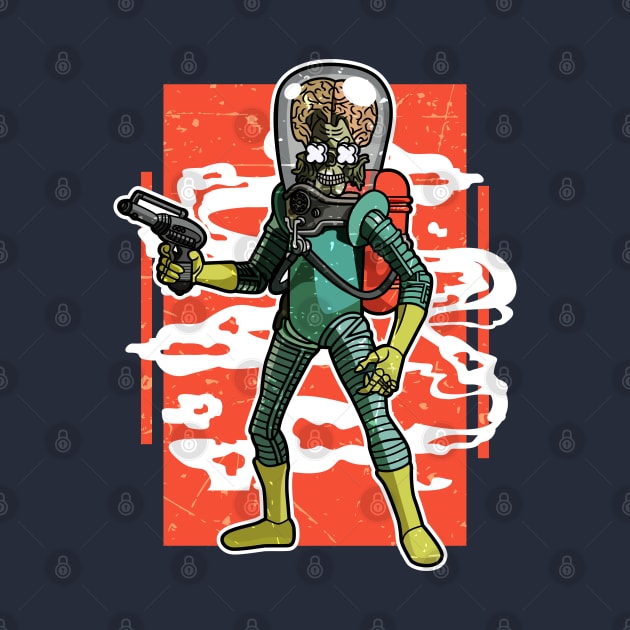 Mars Attacks by PaperHead