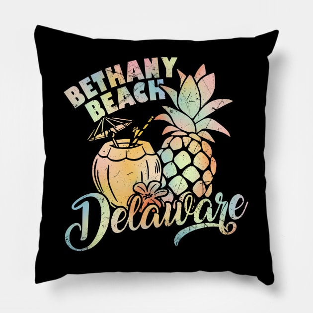 Bethany Beach Delaware Summer Vacation Shirt Pillow by American Woman