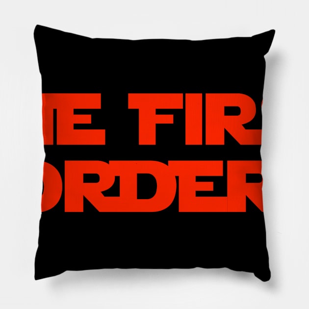 The First Order Pillow by Multiplex