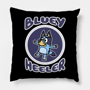 Bluey Heeler V Pillow