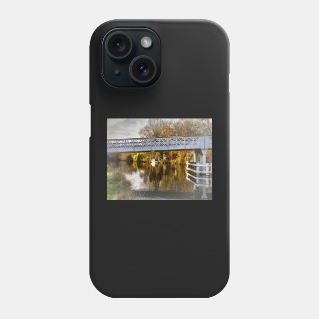 Through Whitchurch Toll Bridge Phone Case by IanWL