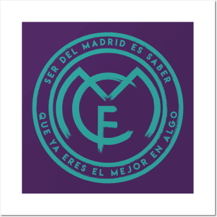 Real Madrid Logo Poster - CreateSA