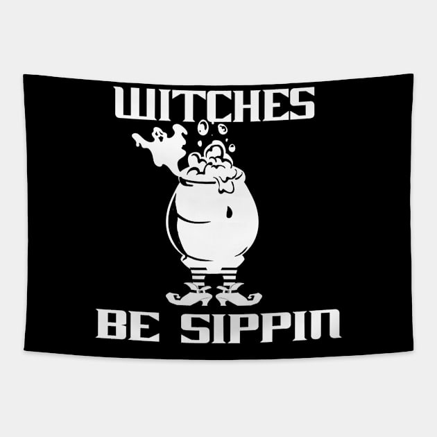 Pumpkin Halloween Witch Party Costume Gift Tapestry by DHdesignerPublic