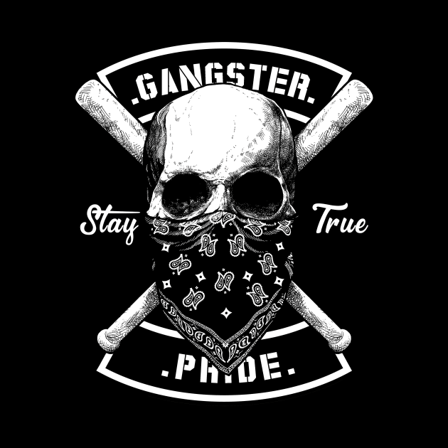 Skull gangster by akawork280