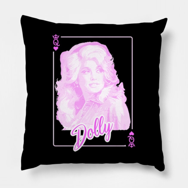 Dolly - Queen of Hearts Pillow by fineaswine