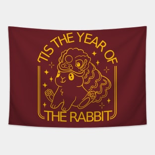 Chinese Zodiac Rabbit Tapestry