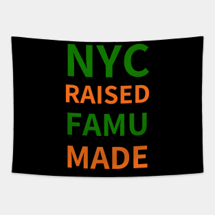 NYC RAISED FAMU MADE Tapestry