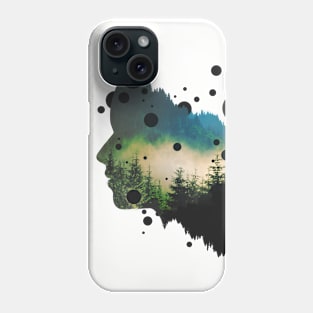 Face Of The Forest Phone Case