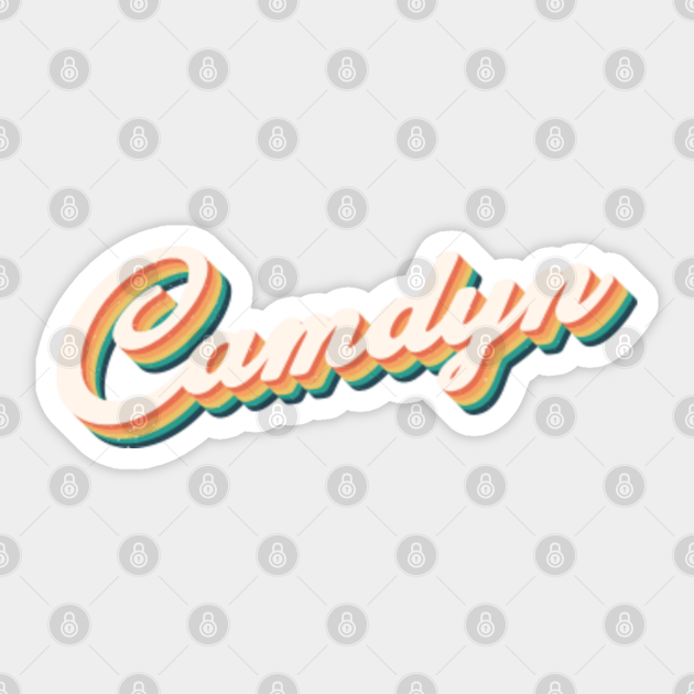 Hello My Name Is Camdyn Retro Name Distressed Camdyn Name Retro Vintage Sticker Teepublic Hello My Name Is Camdyn Retro Name Distressed Camdyn Name Retro Vintage Sticker Teepublic