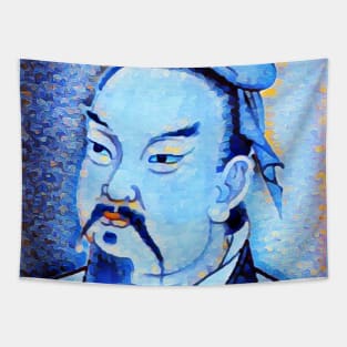 Sun Tzu Portrait | Sun Tzu Artwork | Sun Tzu Painting 14 Tapestry