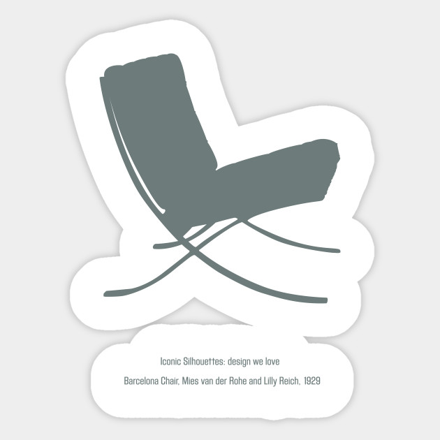 Barcelona Chair, Mies van der Rohe and Lilly Reich, 1929 ...