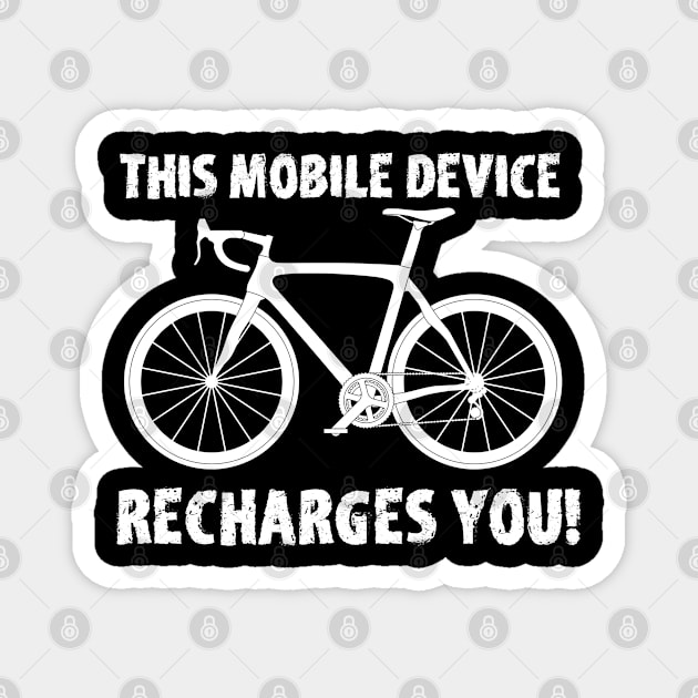 Cyclist - This Mobile Device Recharges You Magnet by Kudostees