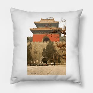 The Ming Tombs - Burial Chamber Of Yongle Emperor © Pillow