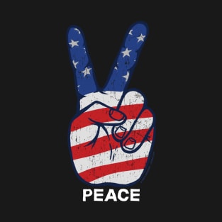 PEACE AMERICA T-Shirt